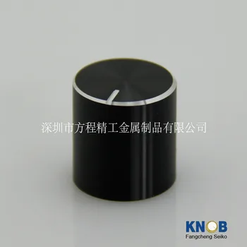 

15pcs aluminum plastic knob potentiometer knob 15*15.5*6mm potentiometer cap Volume knob switch cap Encoder for amplifier