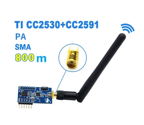 collocation ZigBee преобразования последовательный порт ttl uart беспроводной PA Модуль CC2530+ CC2591 - Цвет: collocation