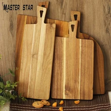 Мастер Звезда деревянная кухонная тарелка для сыра многофункциональный деревянный поднос для еды разделочная доска