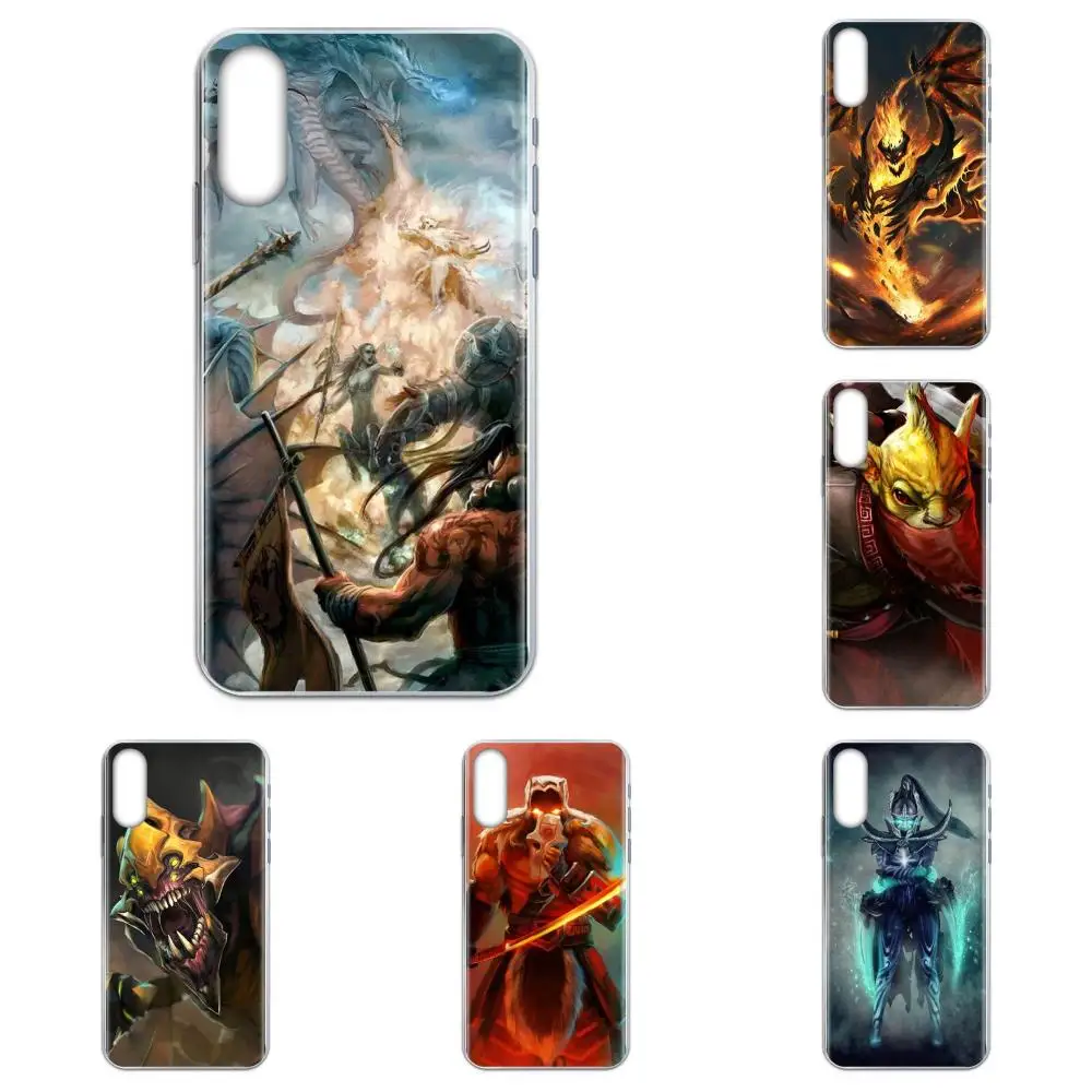 Модный мягкий чехол Dotas Heroes для Samsung Galaxy Note 5 8 9 S3 S4 S5 S6 S7 S8 S9 S10 5G mini Edge Plus Lite |