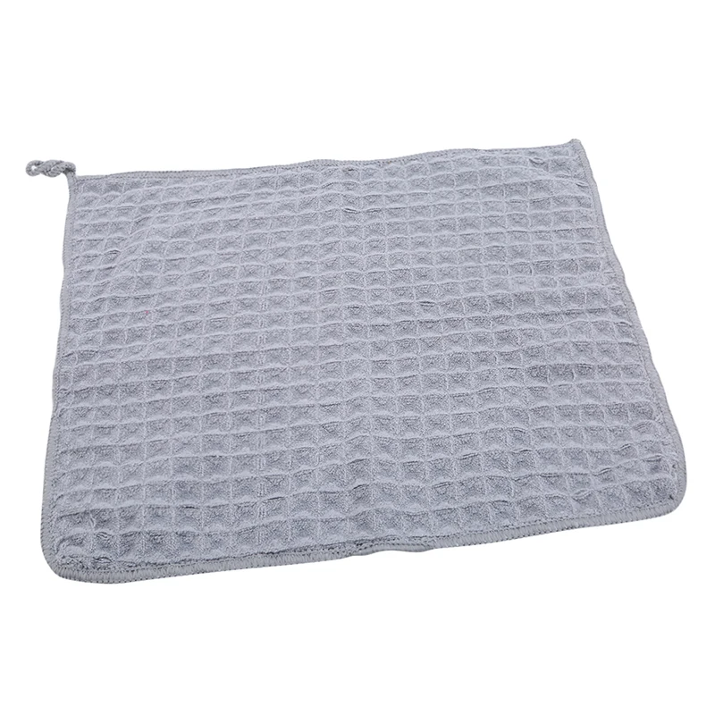 light gray Мягкое полотенце детское полотенце s вафельный плед детская микрофибра маленький квадрат Детские чистящие средства уход за ребенком - Цвет: light gray