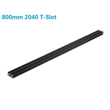 

Black Anodized 800mm 2040 T-Slot Aluminum Profiles Extrusion Frame For CNC 3D Printer Plasma Laser Stand Furniture