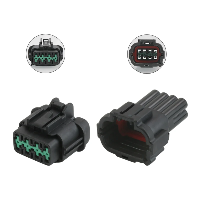 

5 sets of 8-pin PB291-08827 PB295-08820 male and female Infiniti front bumper light plug connectors 6188-0736 6918-1780