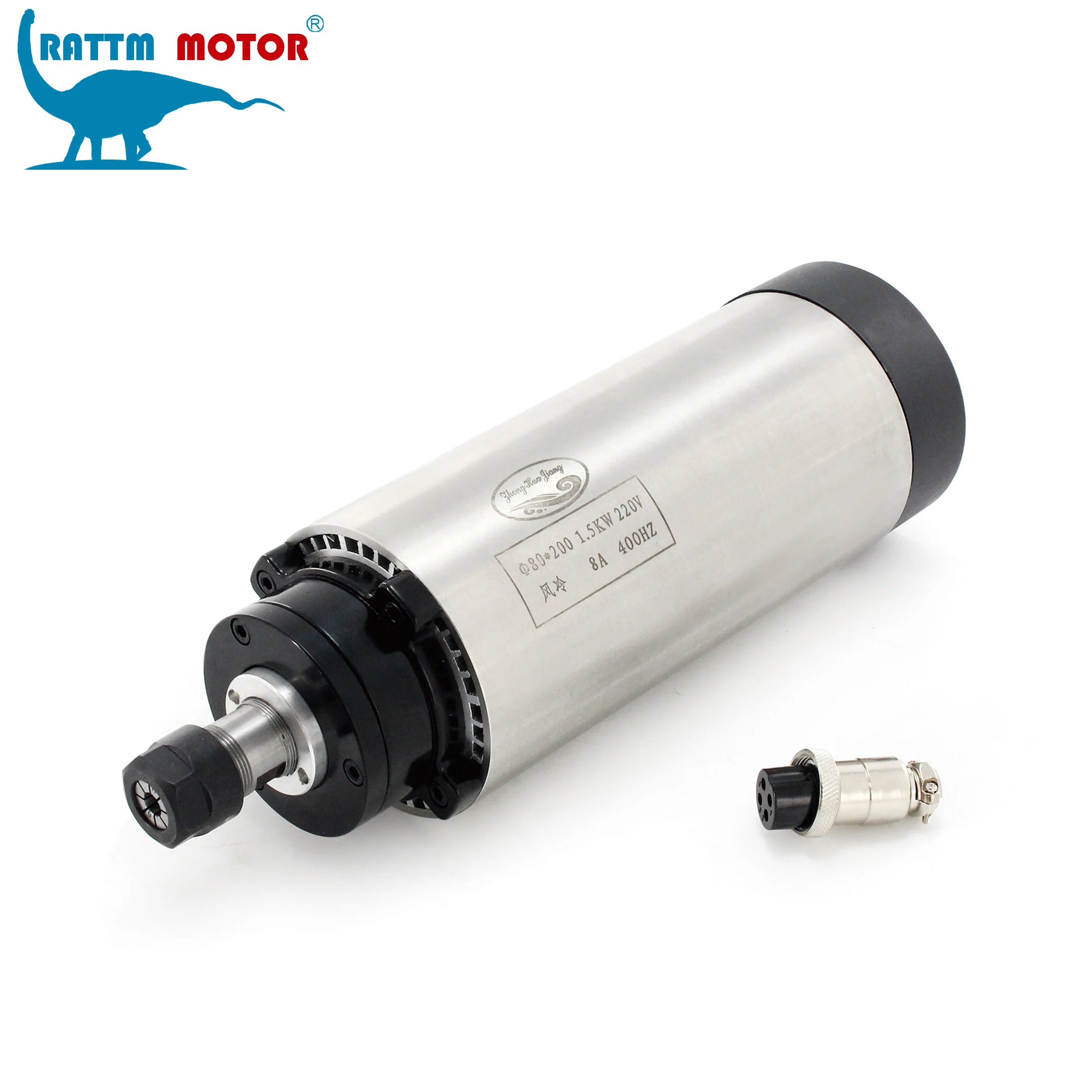 1.5KW 220V 8A шпиндель с воздушным охлаждением двигатель ER16 1500 Вт мотор шпинделя ЧПУ