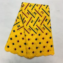 Торговля африканская швейцарская вуаль кружевная ткань с камнями белая нигерийская кружевная ткань из Дубая для свадьбы 5 ярдов/партия