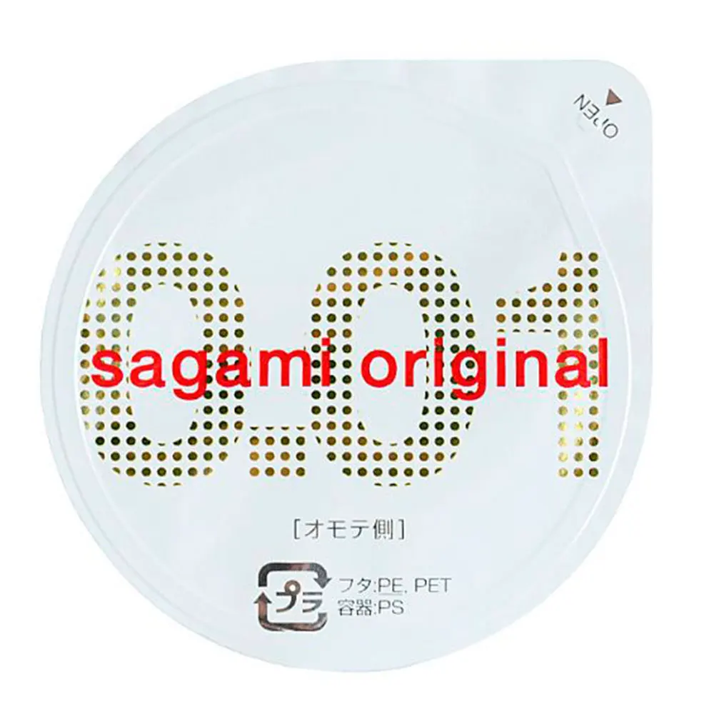 Супертонкий презерватив Sagami Original 0.01 - 1 шт. | Красота и здоровье