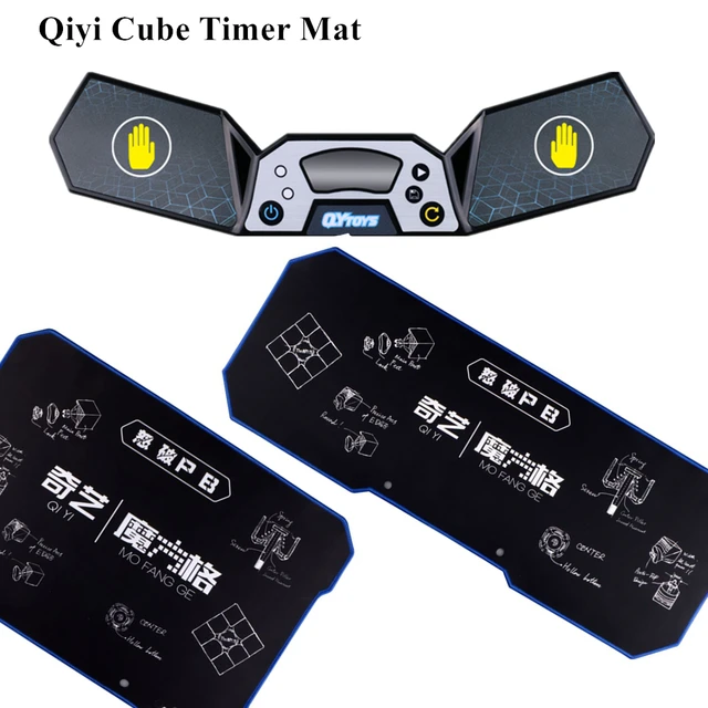Doki Qiyi Cube Timer Mat Speeding Competition Timer Training Mat Speed Cube Puzzle Kids Educational Toys Magic Cube 2