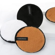 Double-side Cosmetic Puff Washable Smooth Foundation Makeup Remover Puff Sponge Powder Puff Makeup Tool