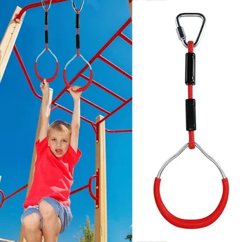 

Swing Bar Rings Gymnastic Ring Climbing Hanging Rings Swings Accessories Children Climbing Equipment Playground For Kids Outdoor