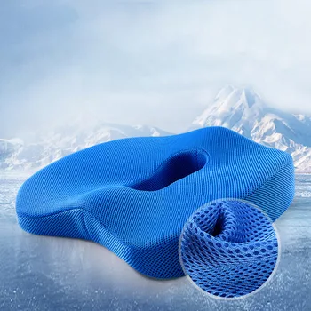 

3D Mesh Women Coccyx Pillow Anti-pressure Cushion Chair Pad Memory Foam Pillow Auto Seat Office Chair Pregnant Hip Pad