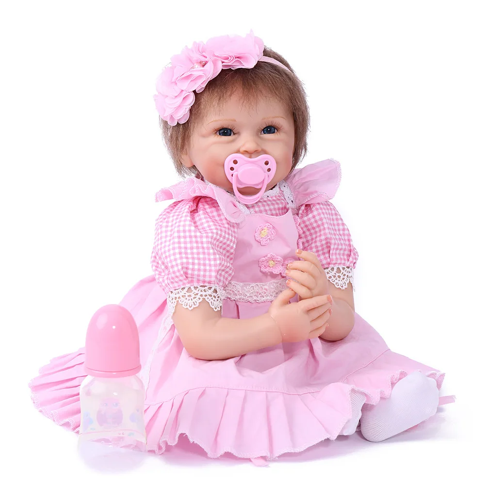 Bebe reborn куклы для девочек 55 см силиконовый reborn baby l. o. l реалистичный малыш мальчик boneca reborn сюрприз подарки NPKDOLL