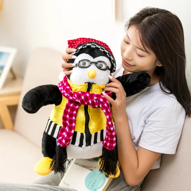 Huggsy Friends Penguin Doll Joeys Rachel Stuffed Animal Pillows, 45cm Soft  And Cute Perfect Birthday Gift For Kids 230412 From Kang08, $13.28