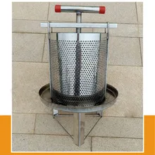 Инструмент для пчеловодства, Ручной пресс-машина для воска и меда из нержавеющей стали