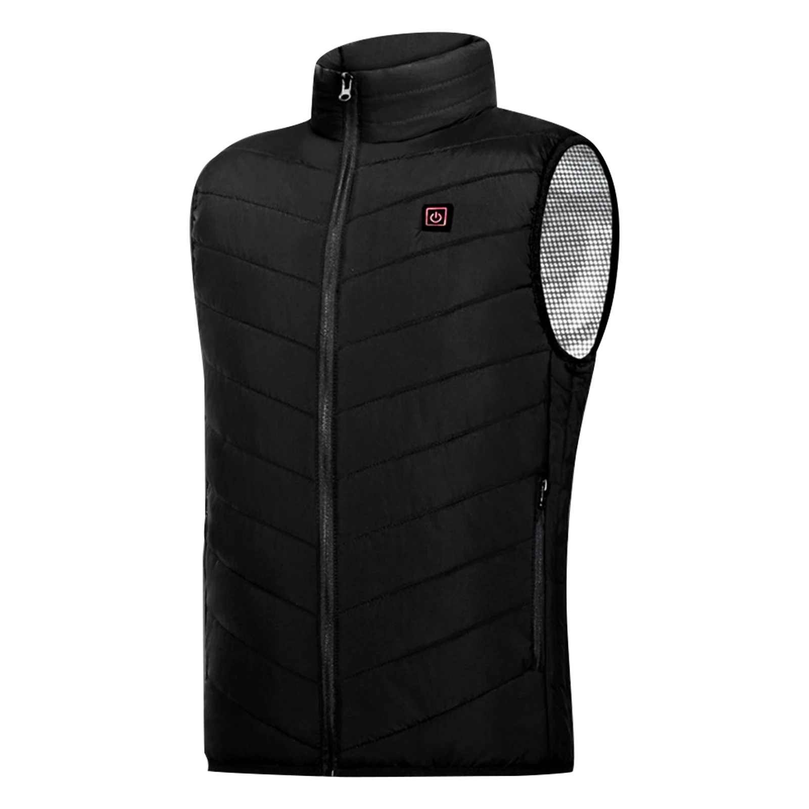 Men Women Thermal Electric Heated Vest USB Rechargeable Lightweight Outdoor Camping Washable Waistcoat Winter Warm Walking | Спорт и