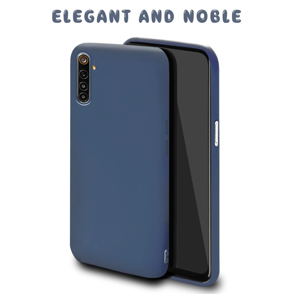 Liquid Silicone Matte Bumper Phone Back Case - Stylish Protective Cover