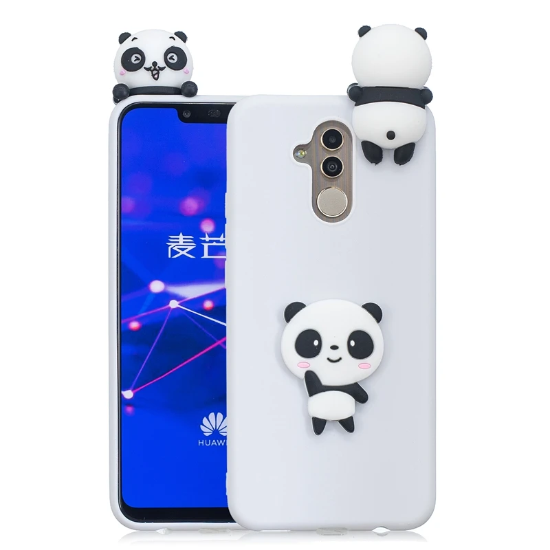 Чехол Etui Huawei Mate 20 Lite чехол 3D игрушка панда кактус силиконовый для телефона Funda 10