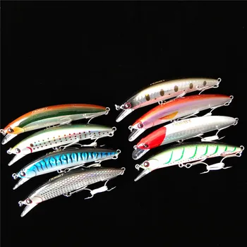

NOEBY 8pcs 90mm 30g Sinking 0.2-2.5m Fishing Lure Minnow Isca Pesca Leurre Peche Souple Hard Bait Fishing Tackle NBL9450