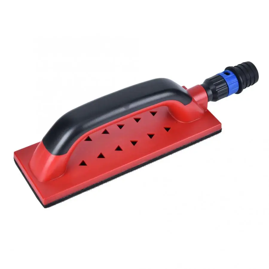 

Dust Free Plastic Square Hook and Loop Fastener Type Hand Sanding Sponge Block Grinding Tool for Dry Grinding and Polishing
