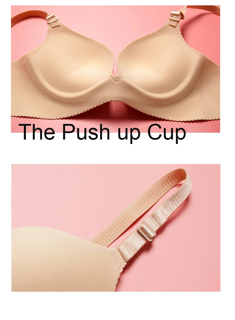 lace bra Sexy ABC Cup Bras For Women Seamless Bra Push Up Wireless bra Intimates Female Underwear Wholesale bralette top