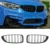 Передняя Решетка Решетки Почки Гриль Замена для BMW 4 Серии F32 F33 F36 F80 F82 Двойной Планки M4 Спортивный Стиль Яркий Черный