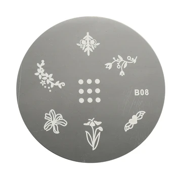 

Nail Stamping Template C Nail Art Image Plate Nail Art Print Stencil