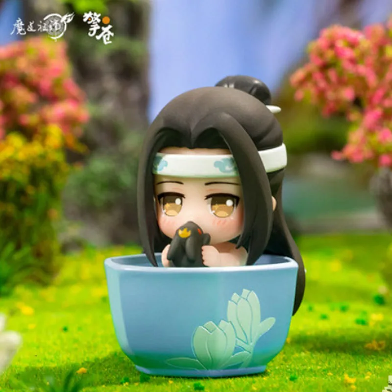Anime Ornament Mo Dao Zu Shi Wei Wuxian Lan Wangji Figure Collection Model Doll Anime Cosplay Toy