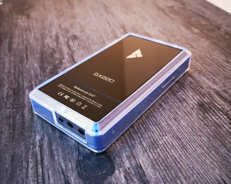Мягкий прозрачный чехол из ТПУ для iBasso DX220 с передней и задней защитной пленкой