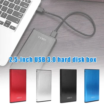 

2.5Inch Hard Disk Box Aluminum Alloy HDD Hard Case USB3.0 to SATA for Windows Vista H-best