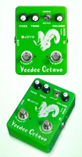 JF-12 Voodoo octave / Octave Guitar Effect Pedal Electric Bass Dynamic Compression Effects True Bypass Musical Guitar Accessory joyo jf 12 electric guitar bass dynamic compression fuzz ultimate voodoo octave distortion effect pedal