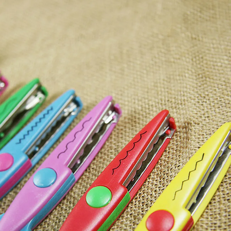 6 шт. ножницы для скрапбукинга фотоальбома|Портновские ножницы| |