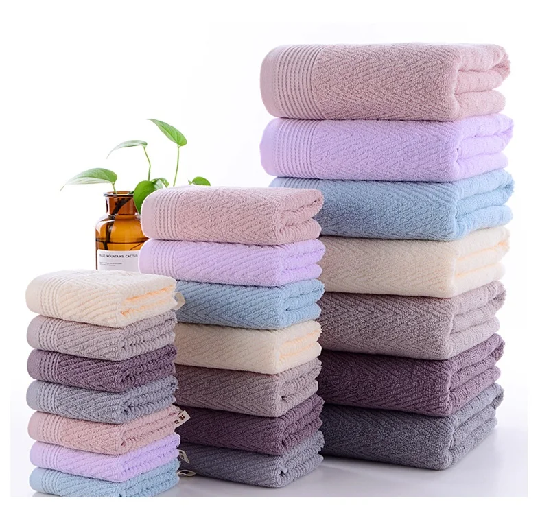 Хлопок 3 шт набор банных полотенец полотенца для рук мочалки роскошные мягкие абсорбирующие и экологически чистые Фиолетовый Синий Розовый серый верблюд