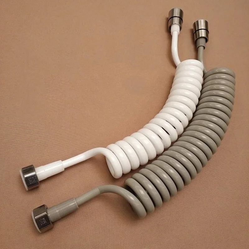 

1.5m/2m/3m Telephone line Shower Hose PU Bathroom Spring Flexible for Water Plumbing Toilet Bidet Sprayer Bathroom Accessories