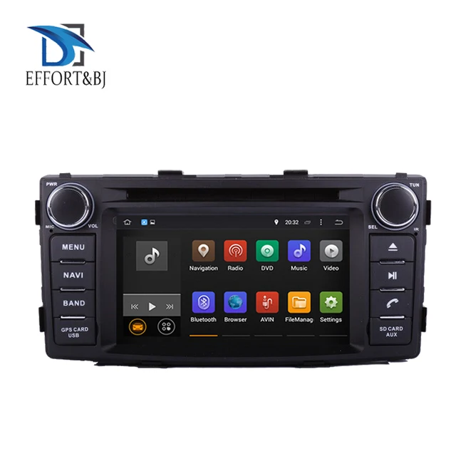 $280 4GB RAM Android 9.0 Car GPS Navigation Head Unit For Toyota Hilux 2012 2013 2014 2015 Radio Stereo DVD Video Multimedia Player