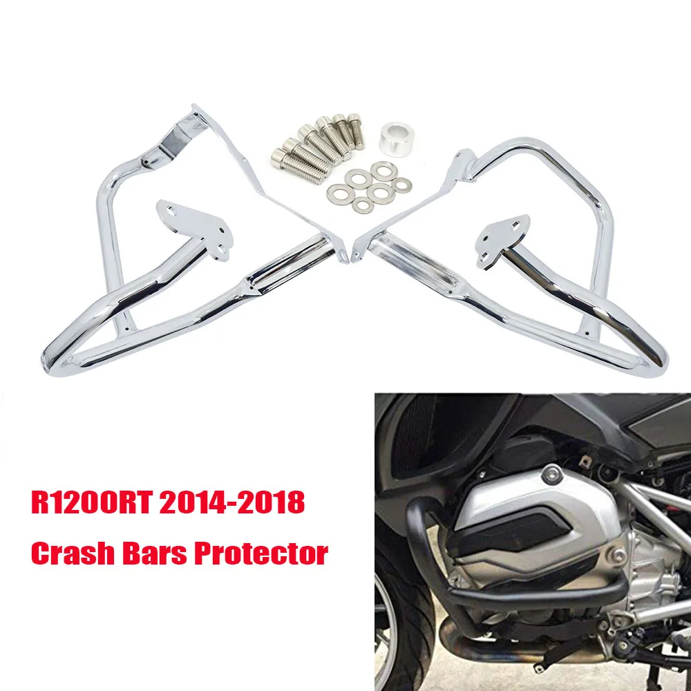 

Хромированная передняя защита двигателя для автострады, бампер для защиты рамы, камеры для BMW R1200RT R1200 RT R 1200 RT 2014-2020