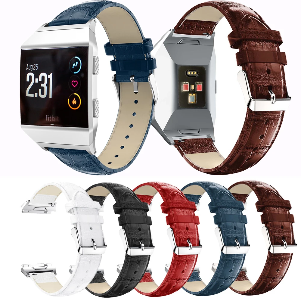 ionic leather strap