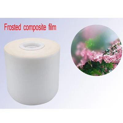 Frosted composite Автоматическая упаковочная машина рулонная пленка PE PET алюминиевая фольга вакуумная нейлоновая прозрачная матовая композитная пищевая жидкая маска - Цвет: Frosted composite