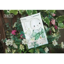 30 Pcs/lot Kawaii Rabbit Forest Postcard Greeting Card creative Birthday Christmas and New Year DIY gifts Card