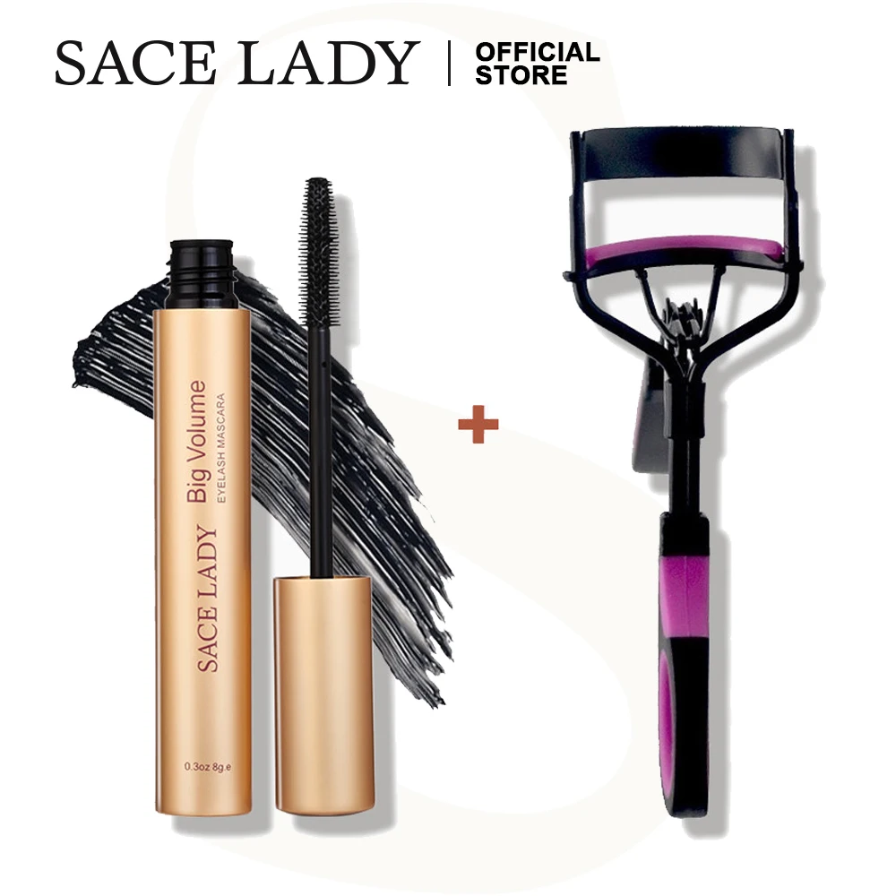 SACE LADY Eyelash Curl 3D Mascara Waterproof Eyelash Extension Black