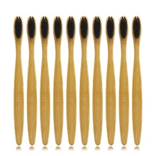 10 шт./лот DR. Идеальная мягкая щетина для взрослых Экологичная бамбуковая зубная щетка для ухода за полостью рта