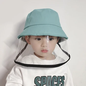 

New 3-7 Year Children Anti Virus Protect Mask Hat Disease Protection Hat Prevent Droplets Caps Unisex Windproof Kids Cap