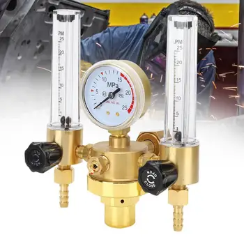 

G5/8 Gas Pressure Reducer Argon Regulator CGA580 For Welding Cutting Reliable And High Quality