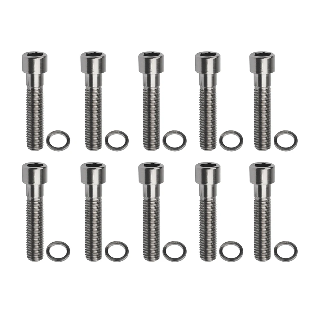 Xingxi Titanium M7 под заказ с шайбами и болтами 10 шт. M7x32mm Внутренняя шестигранная