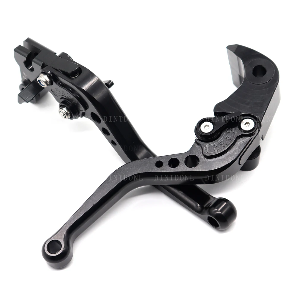 thumbnail image 2 of Short Brake & Clutch Levers For Suzuki GSXR 600/750/1000 – CNC 6061 T6 Aluminum, 6-Position Adjustable | Racing Style Upgrade 2 of 11