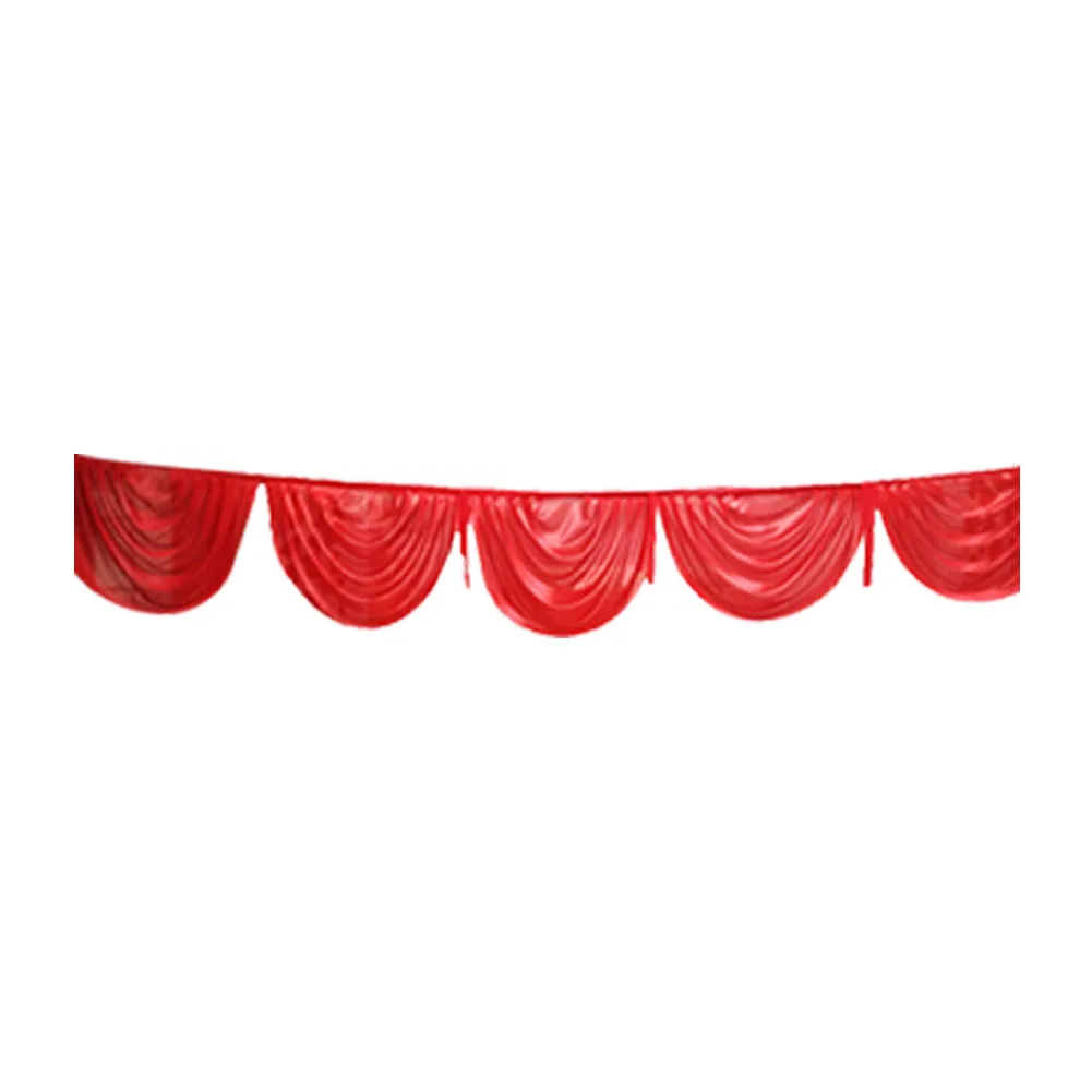 Hanging Celebration Ice Silk Event DIY Backdrop Curtain Photography Textiles Drape Smooth Wedding Decor Panel Stage Party
