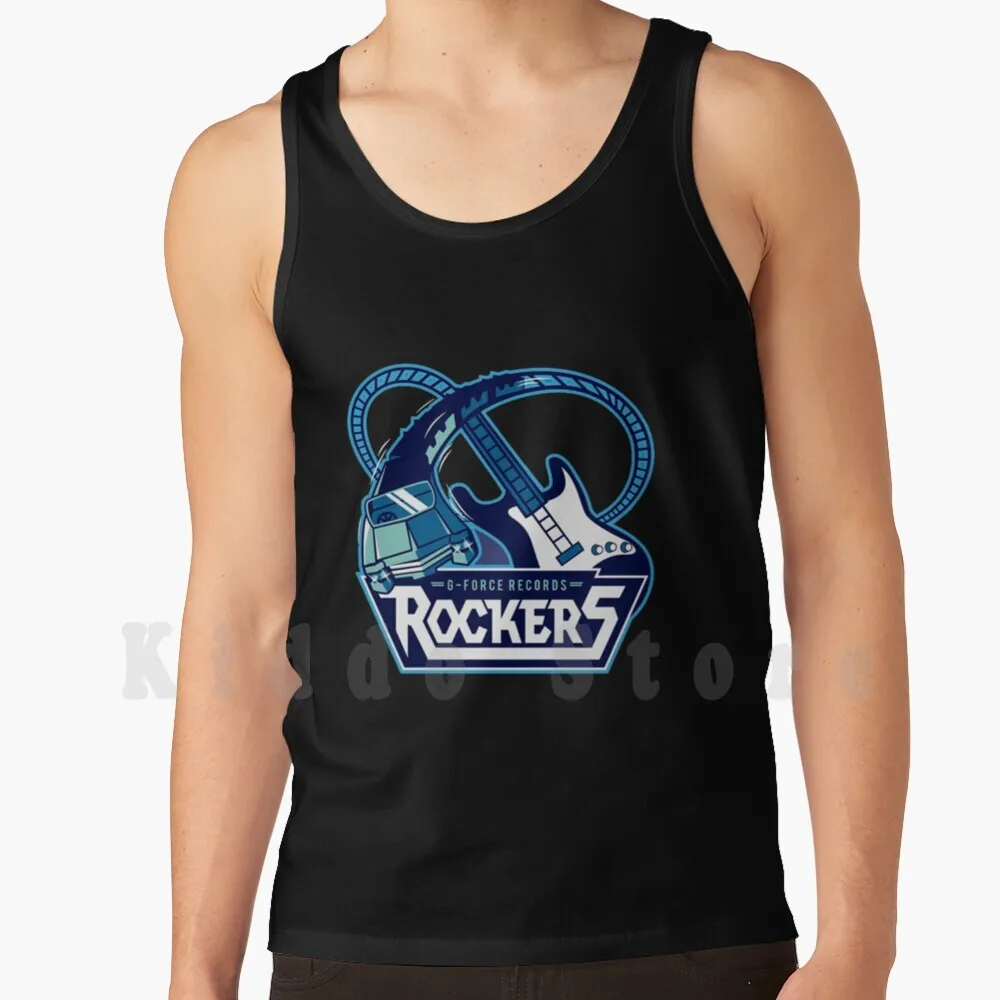 Rock N Roller Coaster Canotte Canotte 100% Cotone N Roll N Roller Festival World Music And Roll Music Music Biker