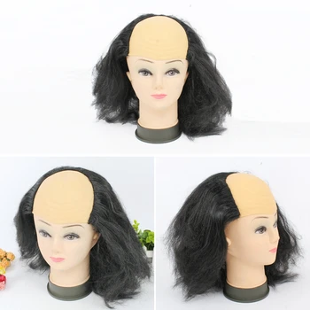

Freaky Zombie Wig Bald Top Halloween Wig black