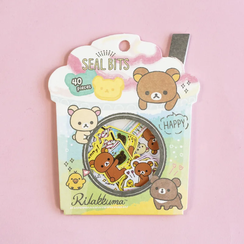 Rilakkuma и Kawaii Sumikko Gurashi Bullet Journal Декоративные Канцелярские наклейки Скрапбукинг DIY дневник альбом палка этикетка - Цвет: 02
