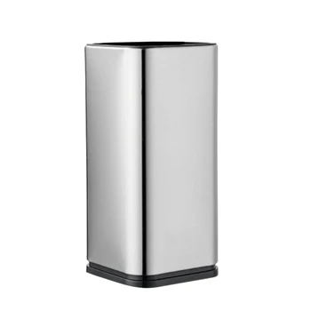 

Kitchen Utensil Holder Easy Clean Stainless Steel Rust Proof Forks Spoons Large Capacity Home Safety Organizer Cutter Storage