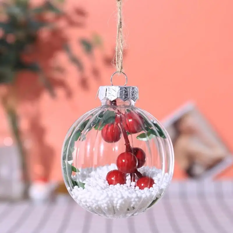 Christmas Tree Ball Hanging Ball Ornaments Festival Party Home Decoration Gift Xmas Tree Bauble Christmas Decorations for Home