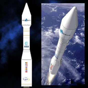 

1:50 40cm Vega Carrier Rocket Paper Model DIY Educational Handicraft Science And Technology Spaceflight Origami Toy